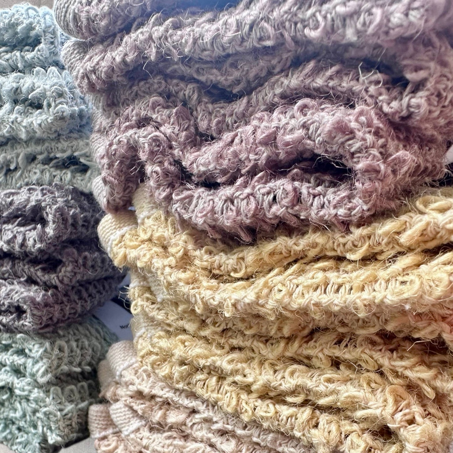 Hemp Washcloth Set of 3