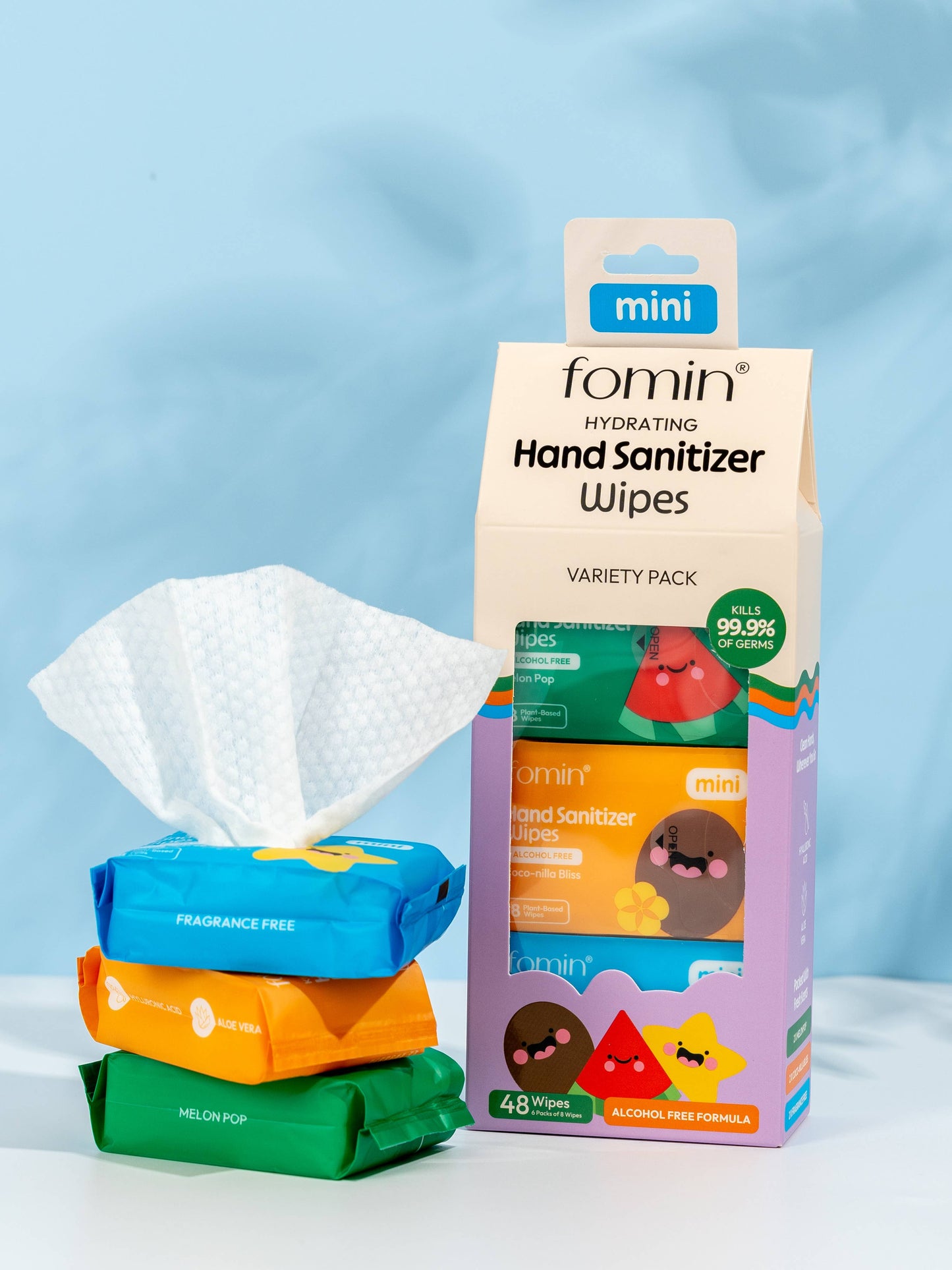 Mini Hand Sanitizer Wipes