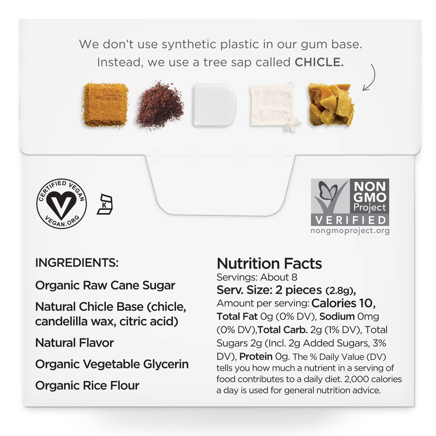Coffee Chewing Gum- Natural