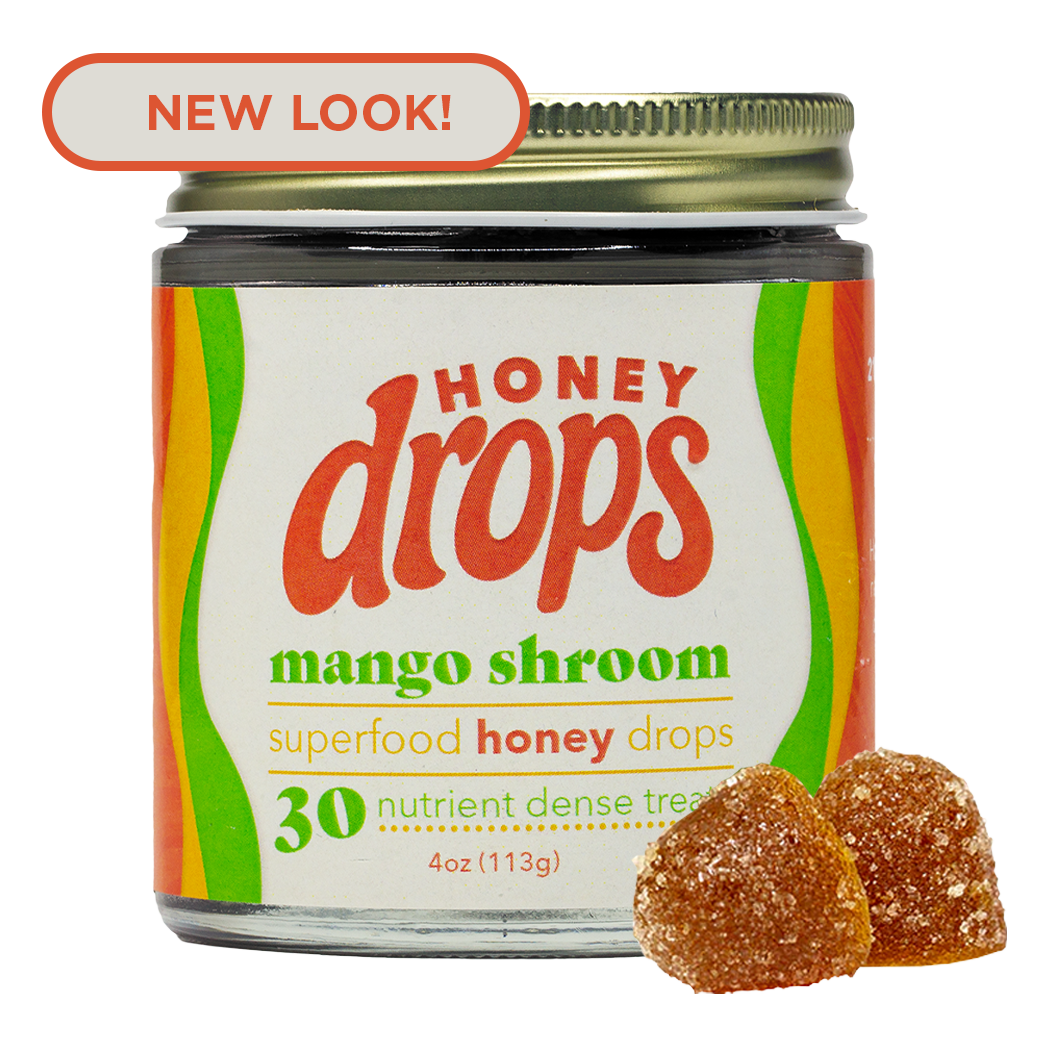 Mango Mushroom Honey Gummy•Immune & Pain Relief