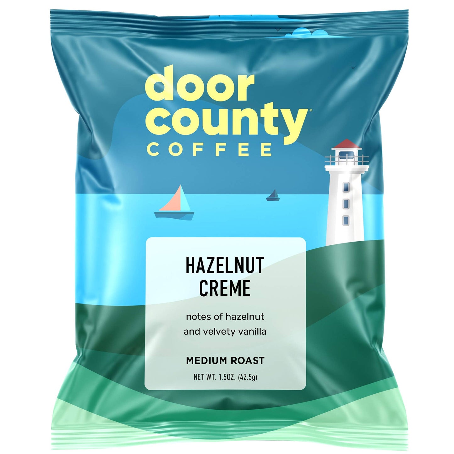 Coffee Medium Roast-Hazelnut Creme Flavored-1.5oz