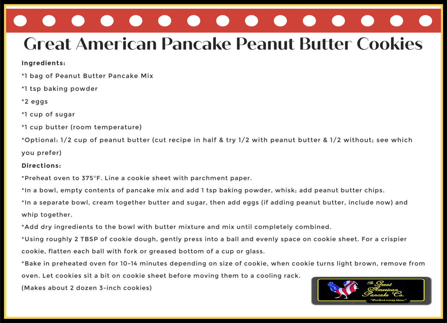 Peanut Butter Pancake & Waffle Mix