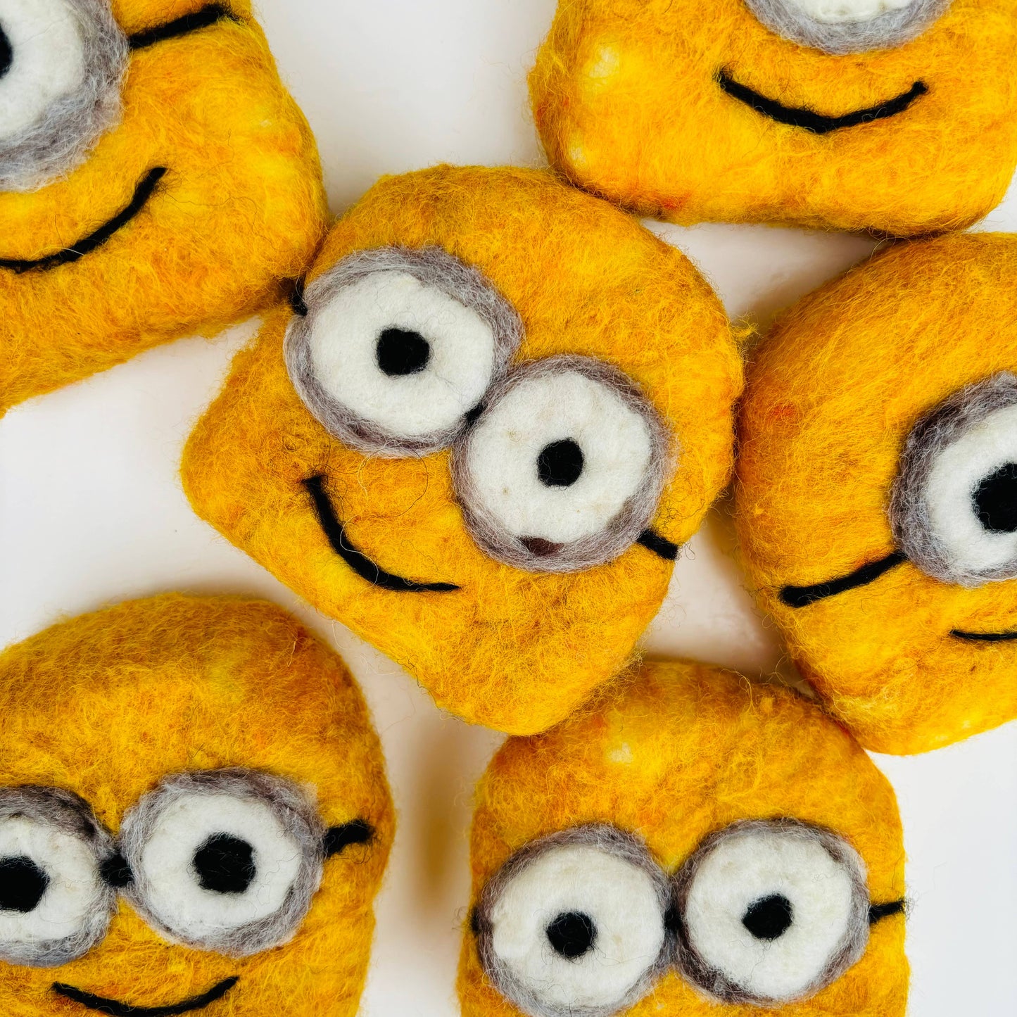 Minion Soap-Wool Felted