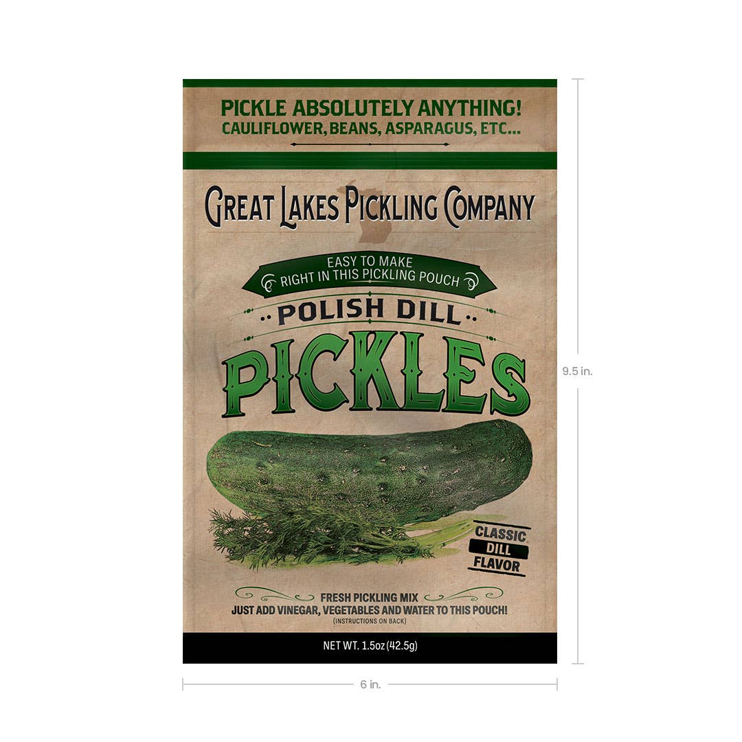 Polish Dill Easy-to-Make Pickling Pouch