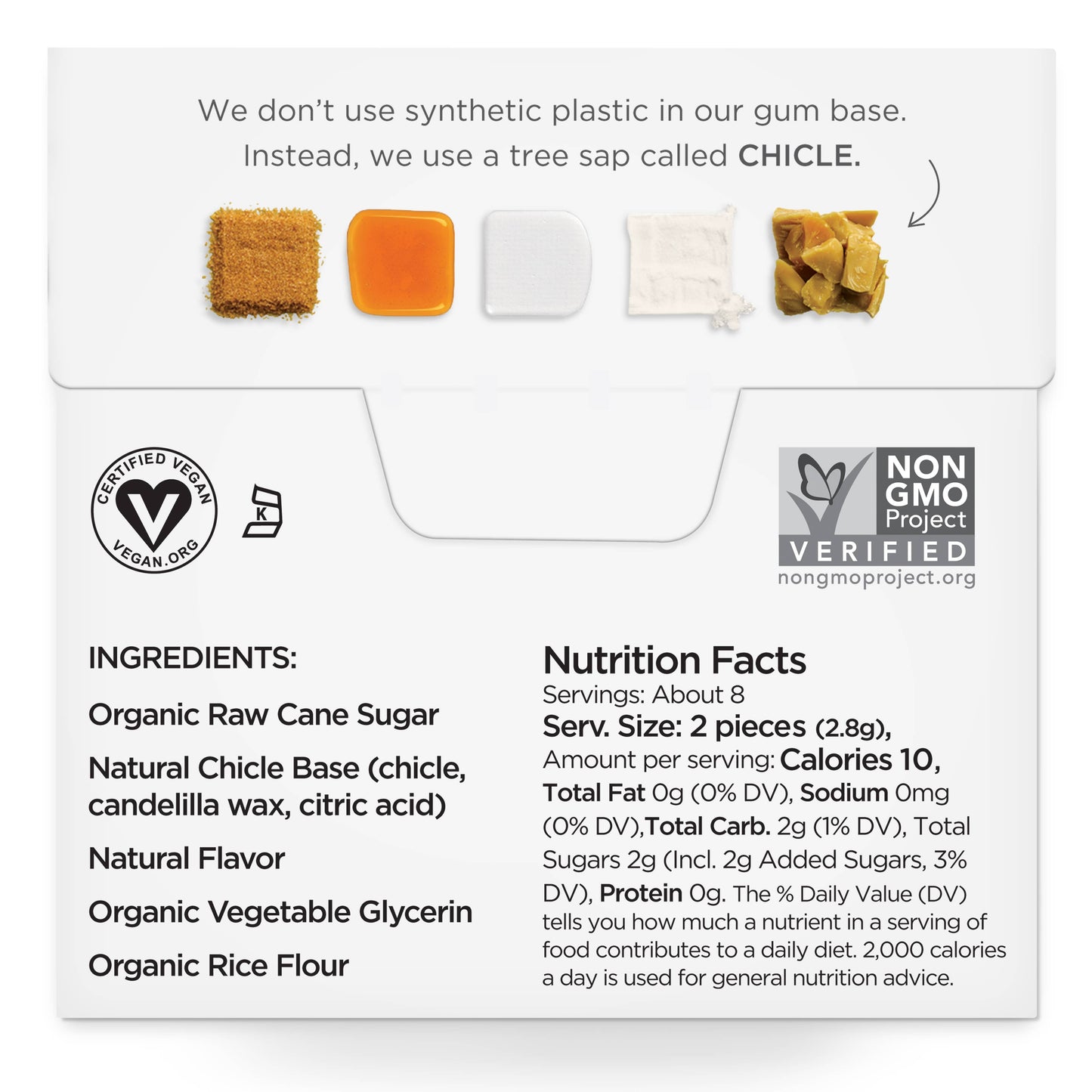 Maple Chewing Gum - Natural