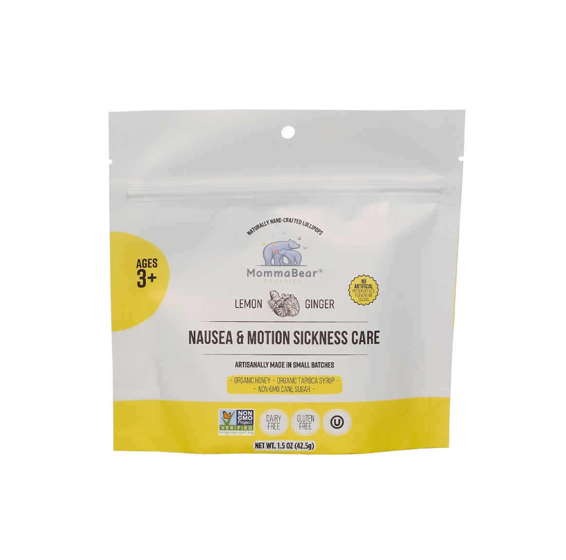 Nausea & Motion Sickness Aid Lollipop