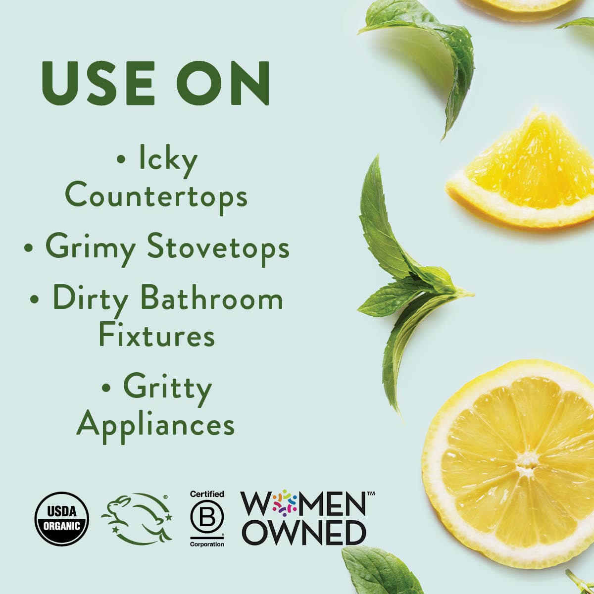 All Purpose Peppermint & Lemon Spray 16oz