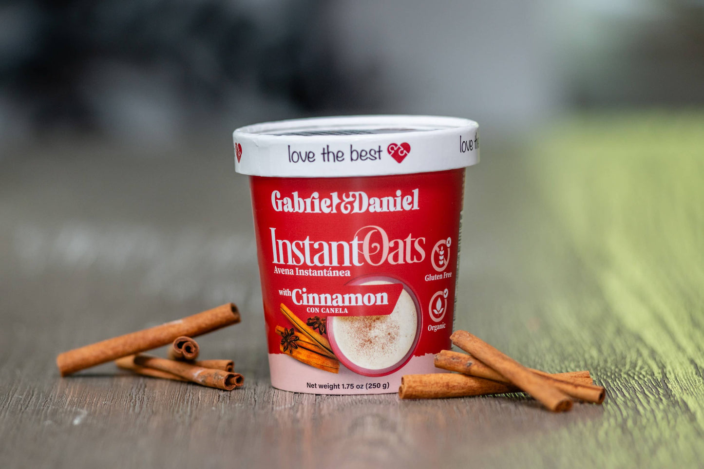 Instant Oatmeal Cup - Cinnamon•Organic